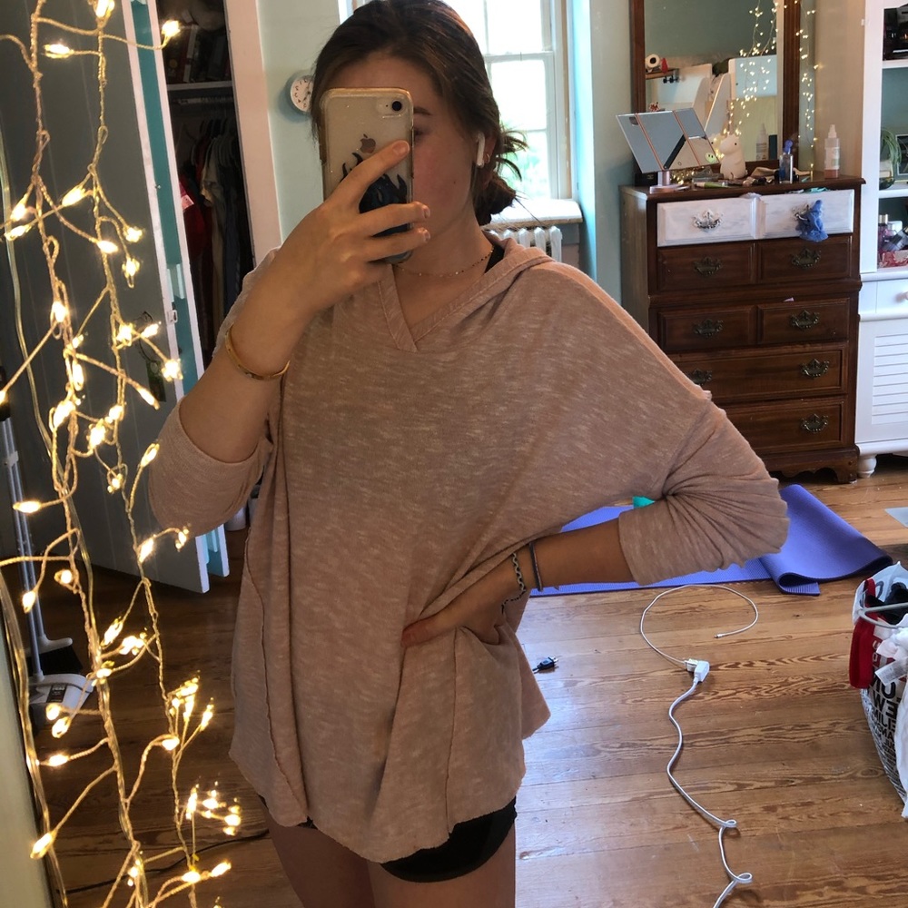 American Eagle Soft and Sexy PLUSH slouchy hoodie